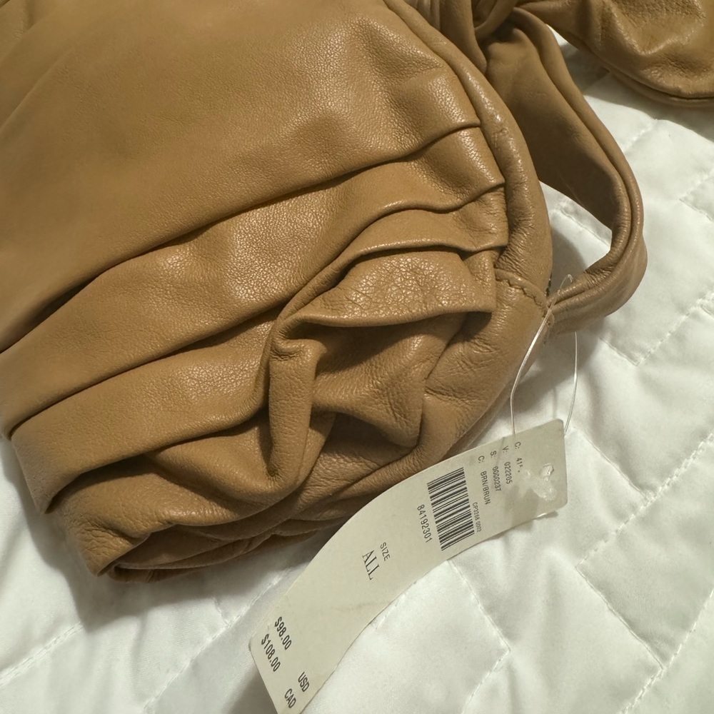 New - Anthropologie cute mini leather handle bag - Picture 4 of 4